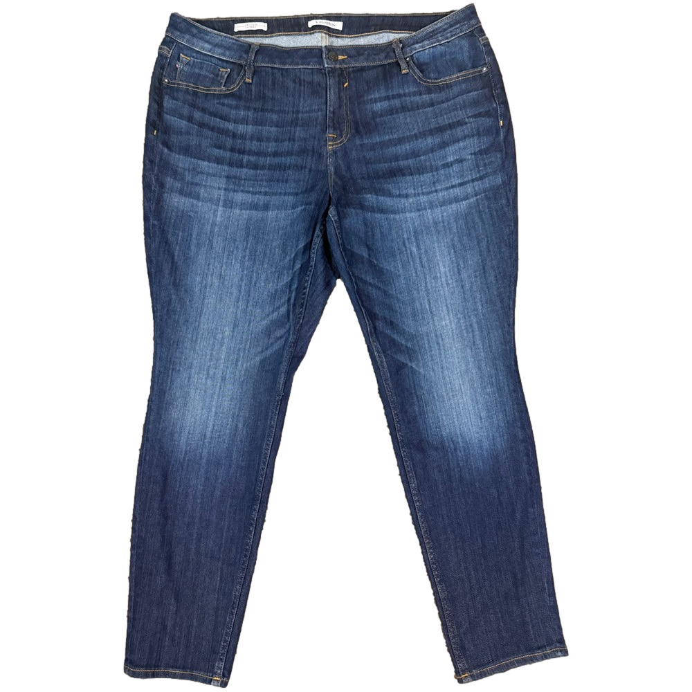 Vigoss Dark Blue Whiskers Jagger Skinny Jeans SKU 0952